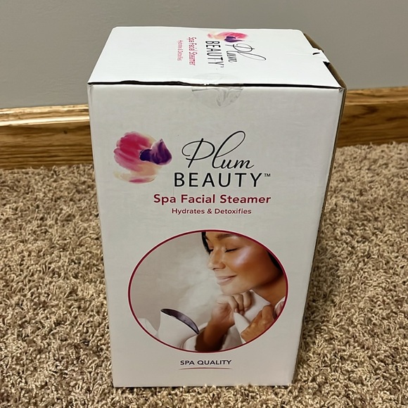 Plum Beauty NWT Spa Facial Steamer Hydrates & Detoxifies. - Picture 3 of 5